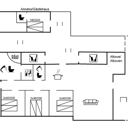 度假居 Antto - 900m From The Sea By Interhome
